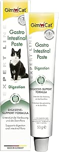 GIMCAT EXPERT LINE gastro intestinal pasta snack - fermenti lattici per gatti funzionali per digestione e flora intestinale - 1 tubetto (1 x 50 g)